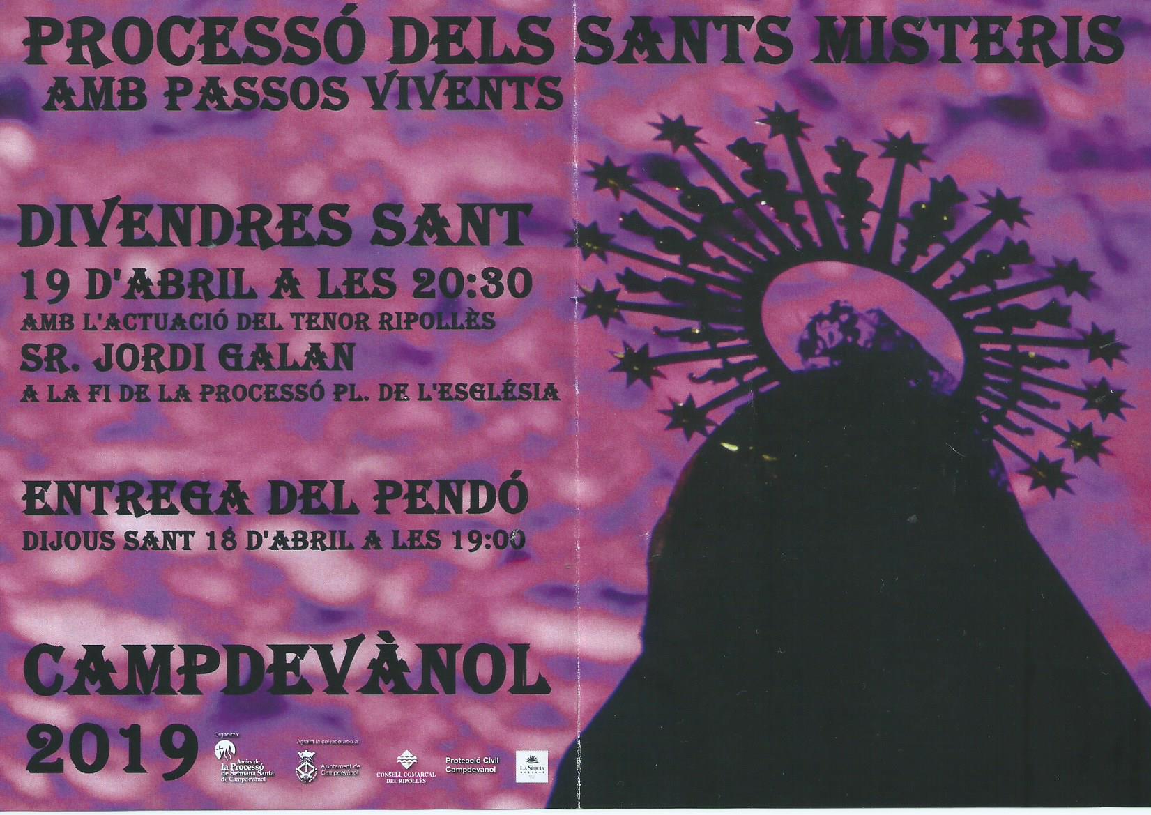 Semana Santa en Campdevànol 2019 Campdevànol /  
Campdevánol